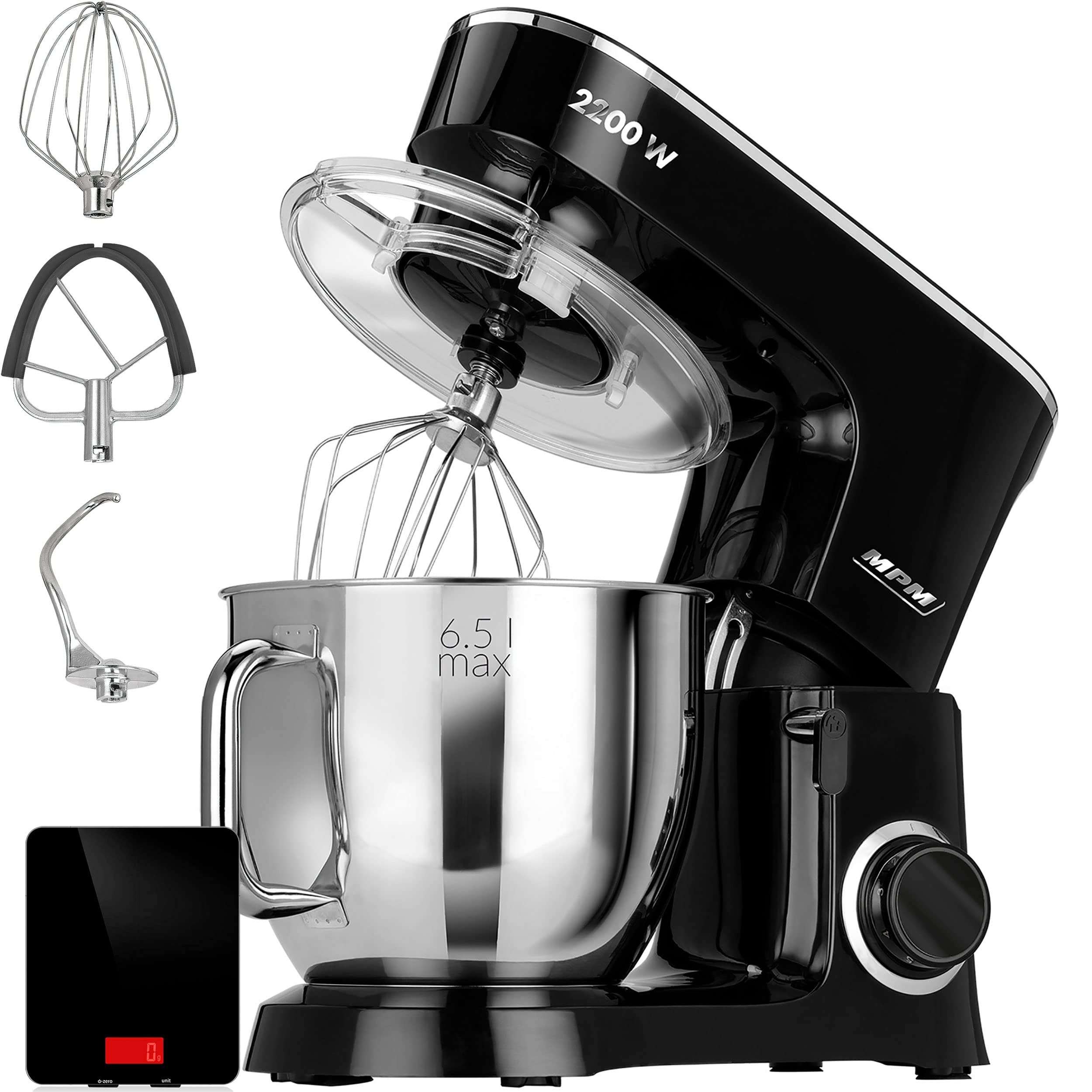 MPM MRK-19B planetaria 6,5 L 2200W 6 velocità nera
