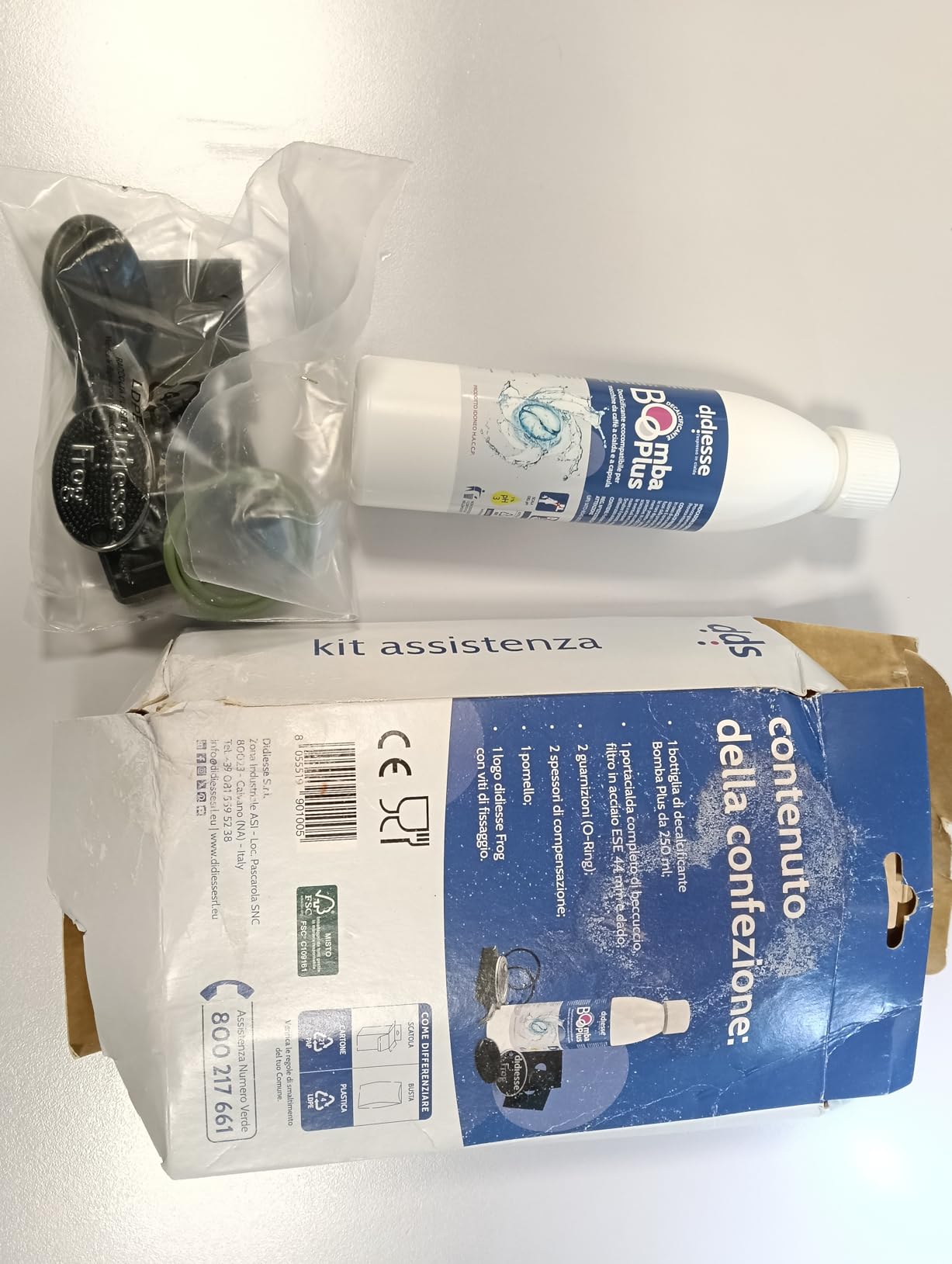 Didiesse Frog kit assistenza manutenzione fai da te