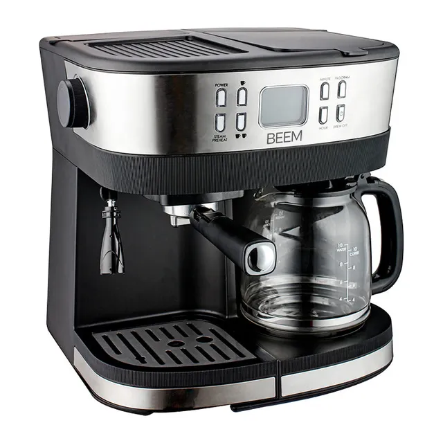 Beem Fresh-Aroma 2 in 1 macchina caffè espresso filtro