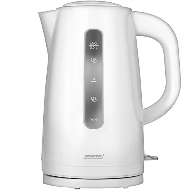 MPM MCZ-101 Bollitore Elettrico 3 L Bianco 2200W