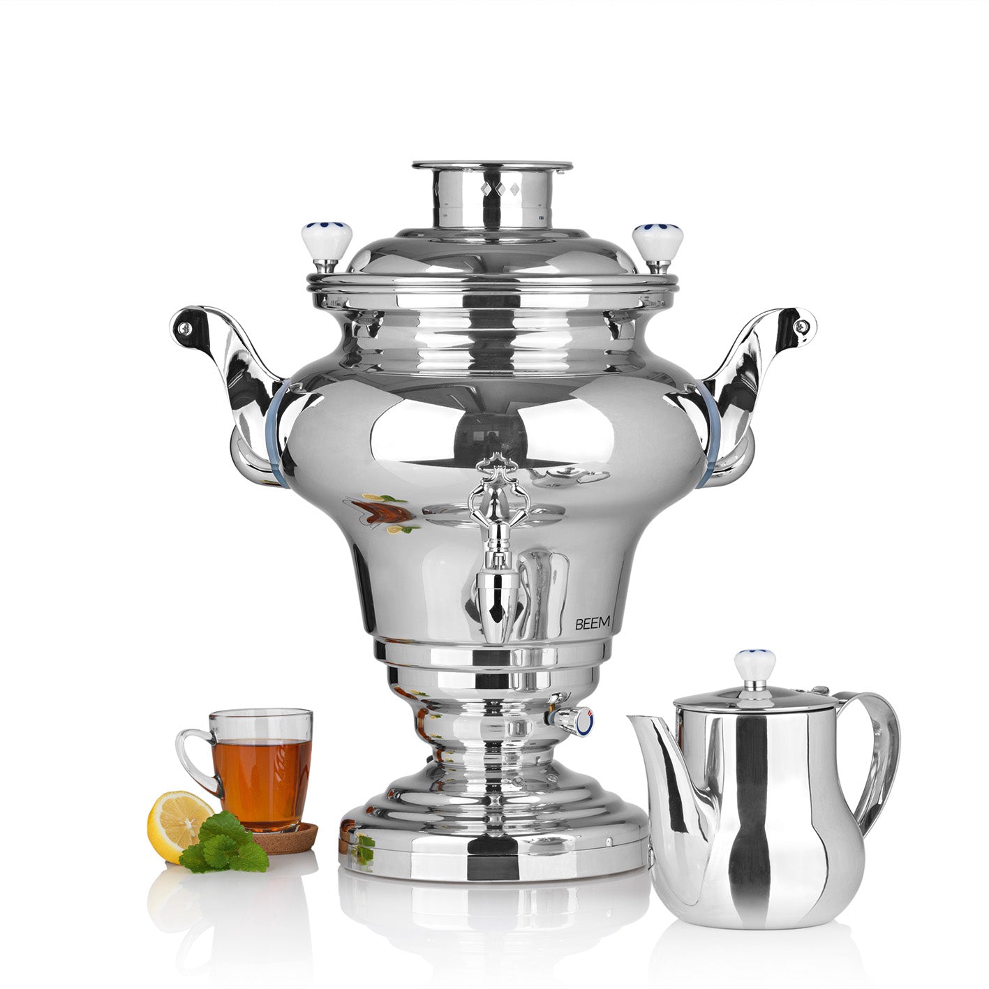 Beem Royal samovar 15 L con teiera 2 L e rubinetto