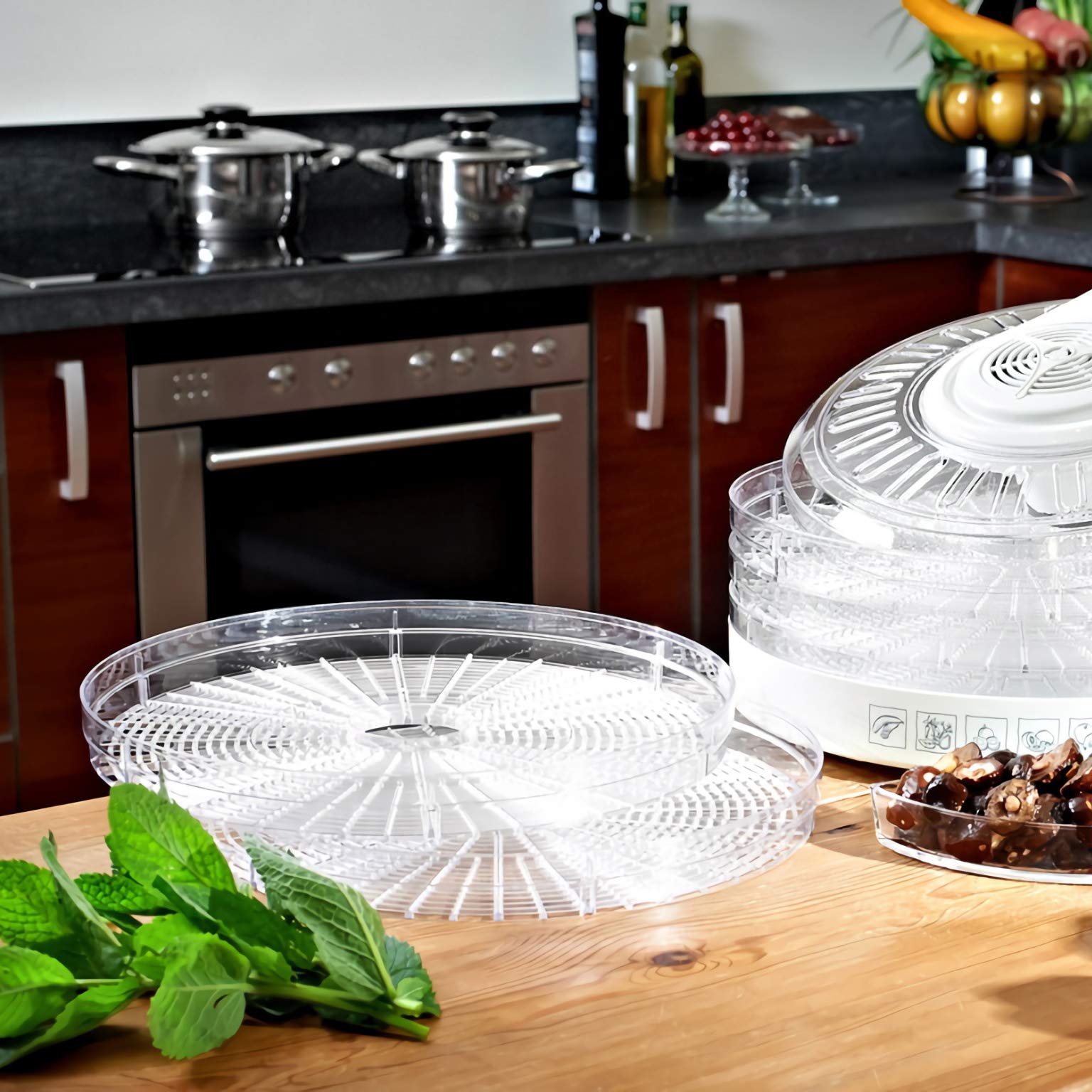 MPM MSG-02 Essiccatore Frutta Bianco 400W 5 Vassoi