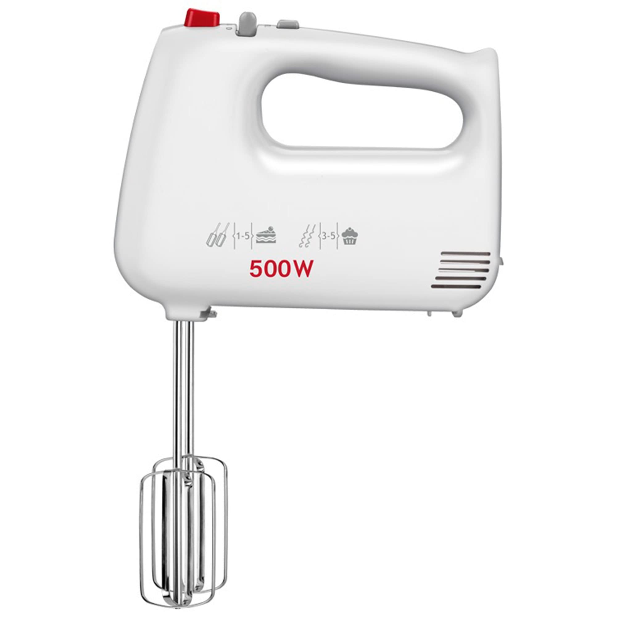 MPM MMR-19 Sbattitore Elettrico 500W 5 Velocità+Turbo Inox