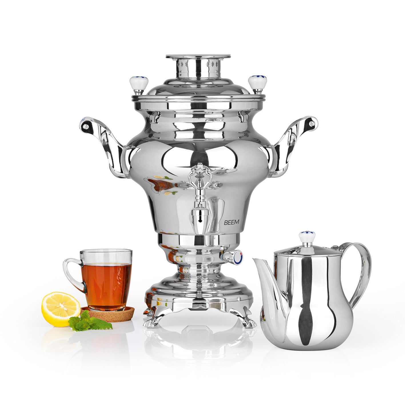 Beem Samowar Rebecca samovar elettrico 5 L con teiera