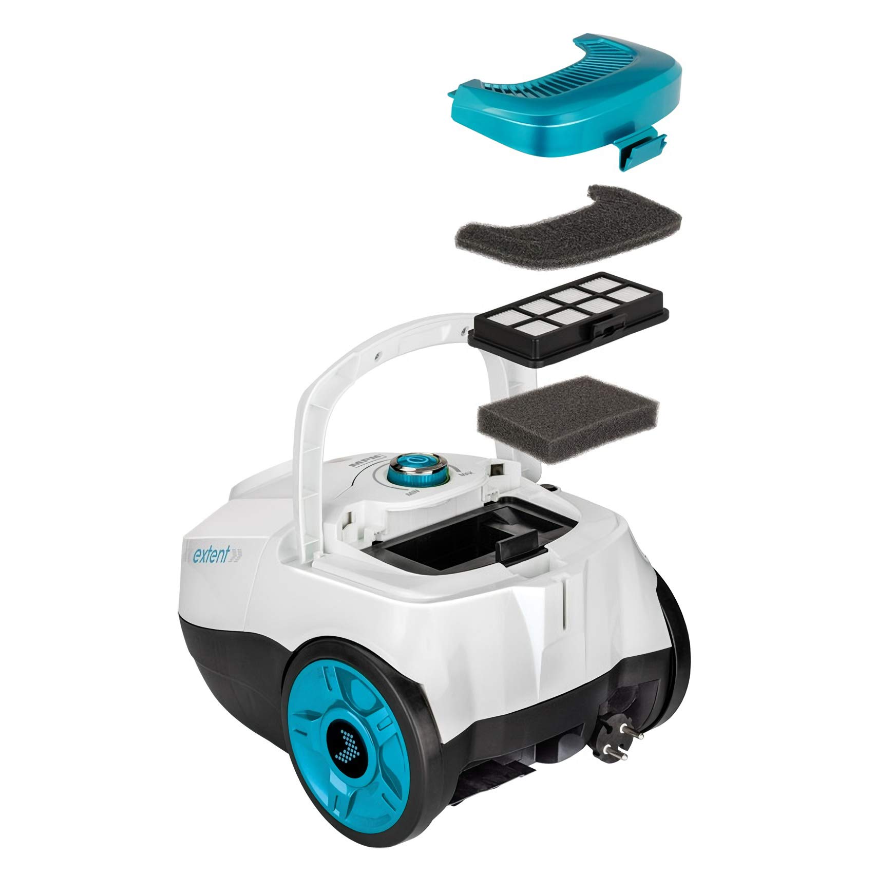 MPM MOD-27 Aspirapolvere con Sacco 3L 700W HEPA 13