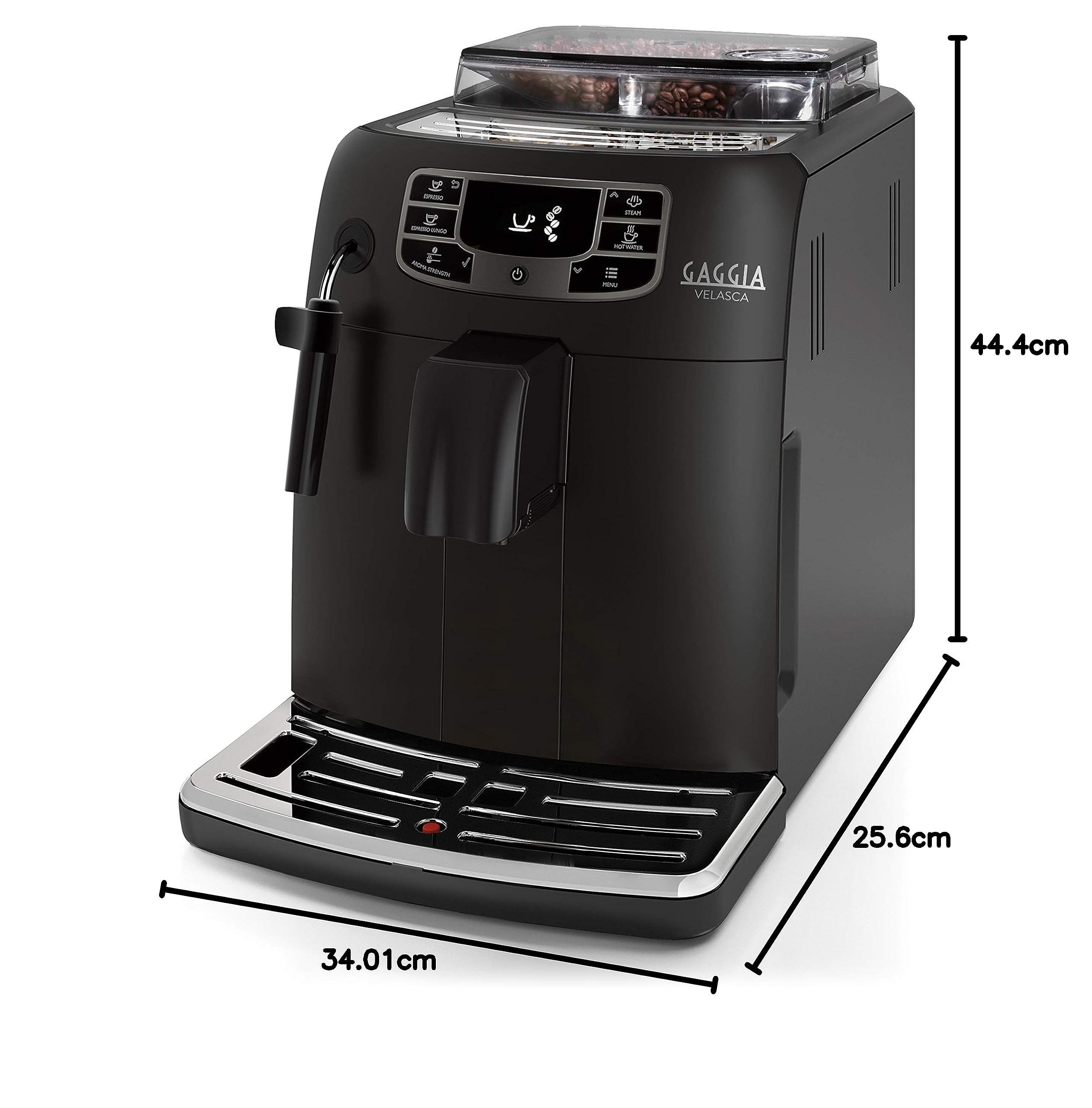 Gaggia Velasca Black Macchina Caffè Automatica Nera 1000W