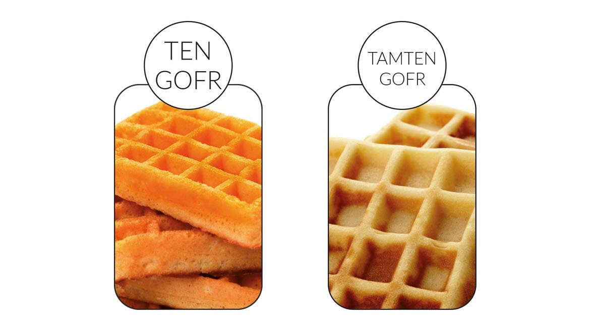 MPM MGO-20M piastra waffle 2 belghe 1000W inox
