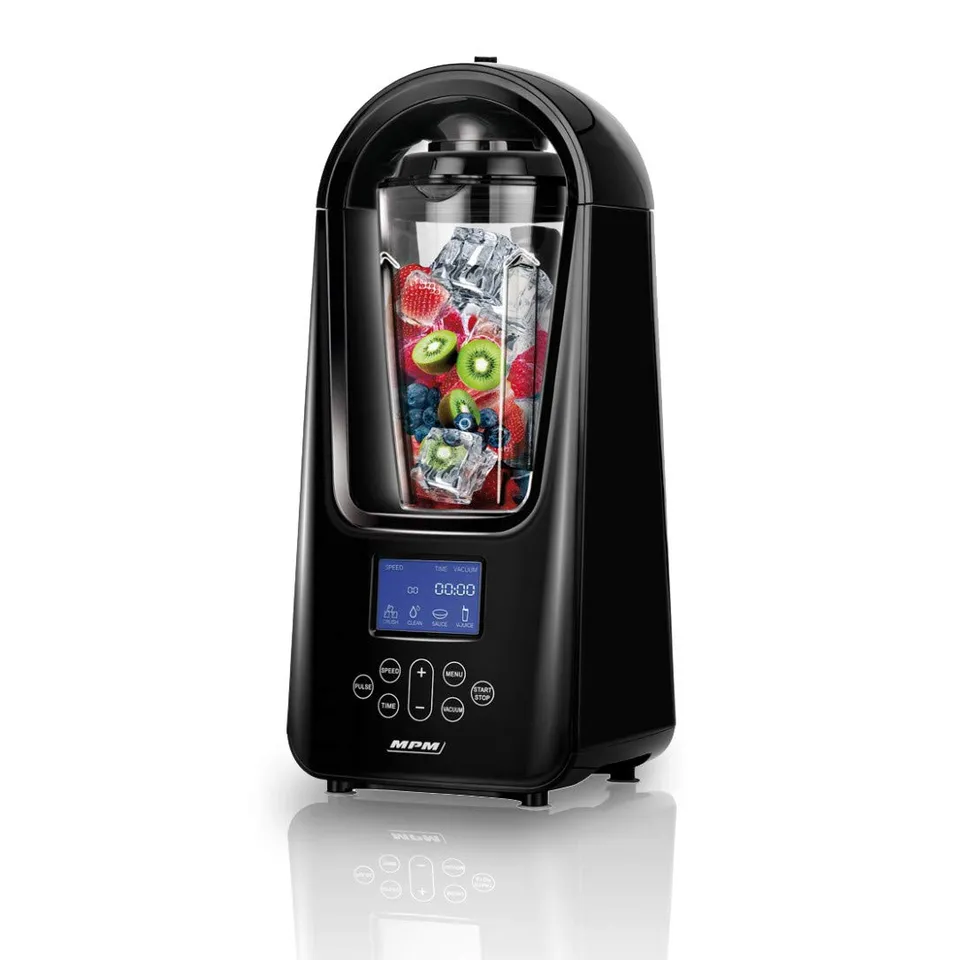 MPM MBL-26 Frullatore Sottovuoto 1,5 L 800W Nero Tritan