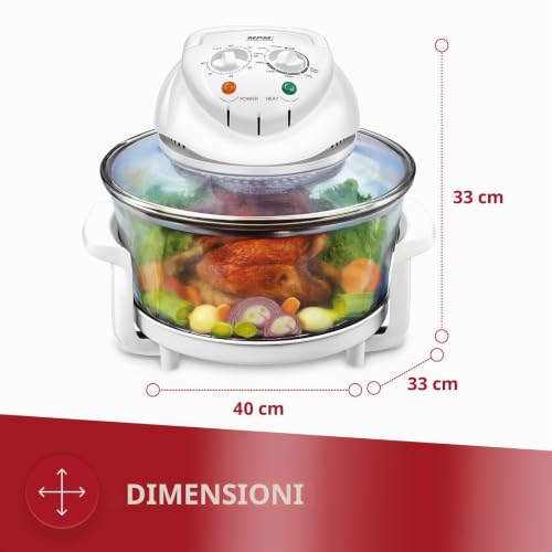 MPM MKO-02 Forno Alogeno Convezione 11 L 1400W 250°C