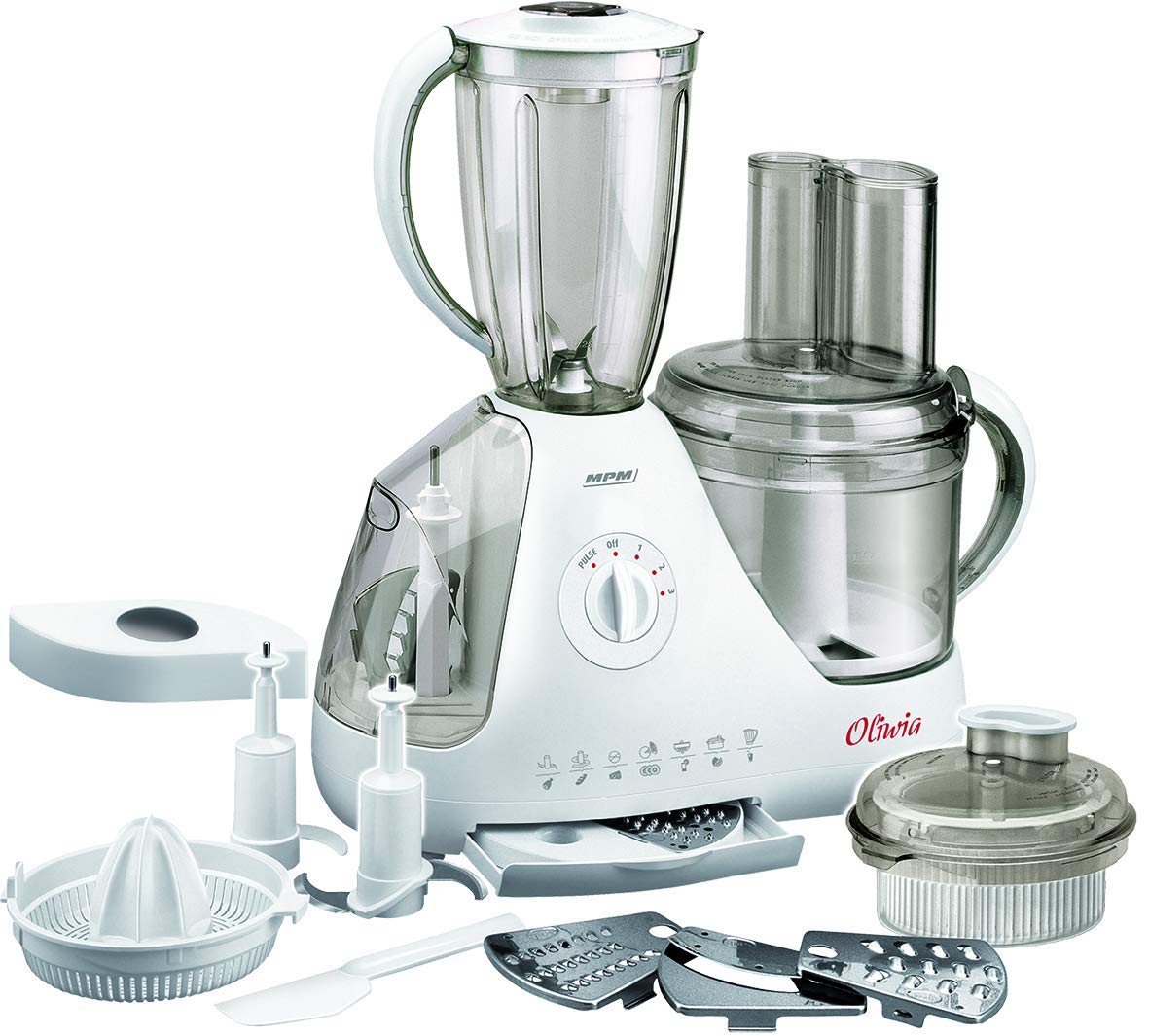 MPM MRK-10 Robot Cucina 1.5 L 800W Bianco