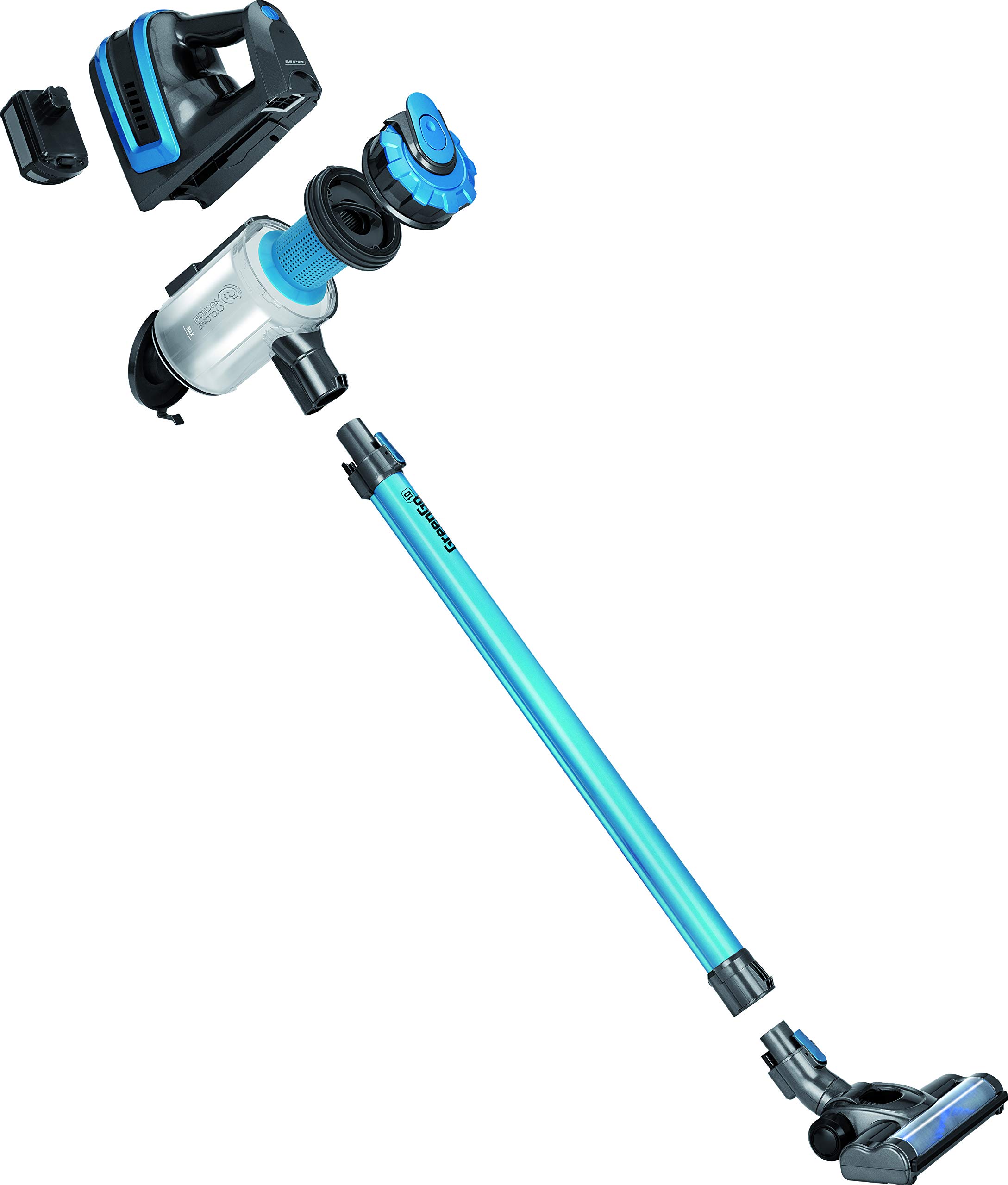 MPM MOD-33 MOD-33 Aspirapolvere Senza Filo Blu 22,2V HEPA