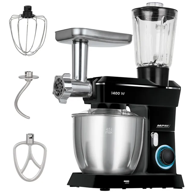 MPM MRK-24 Robot Planetaria 4,5L 1400W Tritacarne