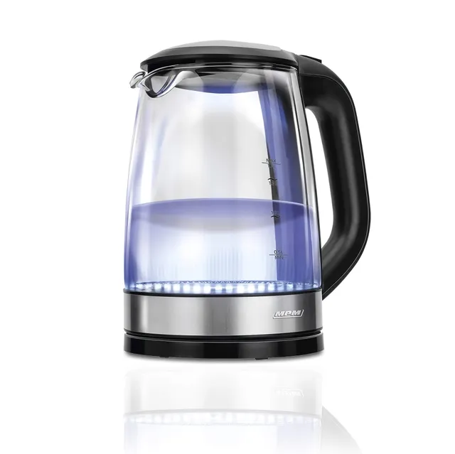 MPM MCZ-78 bollitore elettrico vetro 1,7 L con illuminazione