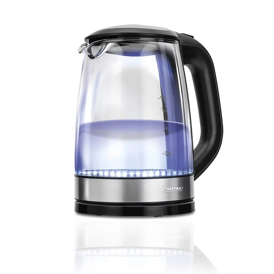 MPM MCZ-78 bollitore elettrico vetro 1,7 L con illuminazione