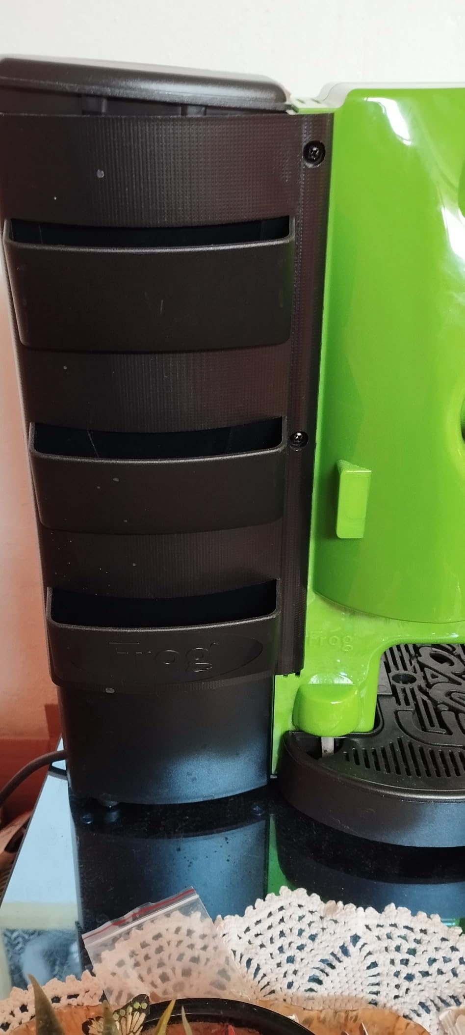 Didiesse Baby Frog Kit Porta Accessori Macchina Caffè Nero