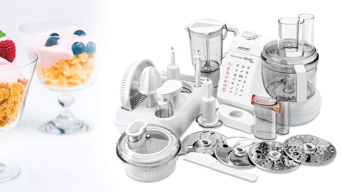 MPM MRK-11 robot cucina bianco 800W 1,5 L 8 accessori