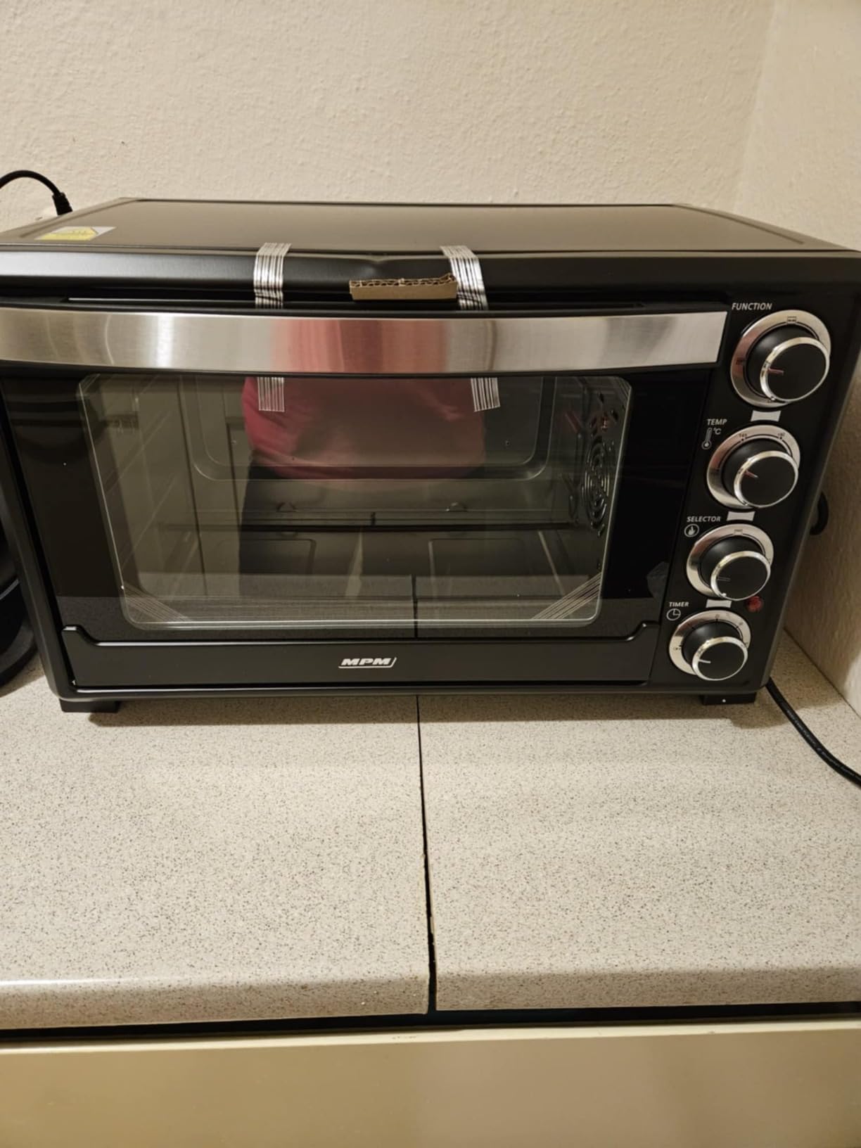 MPM MPE-05/T mini forno 32 L 1600W girarrosto nero