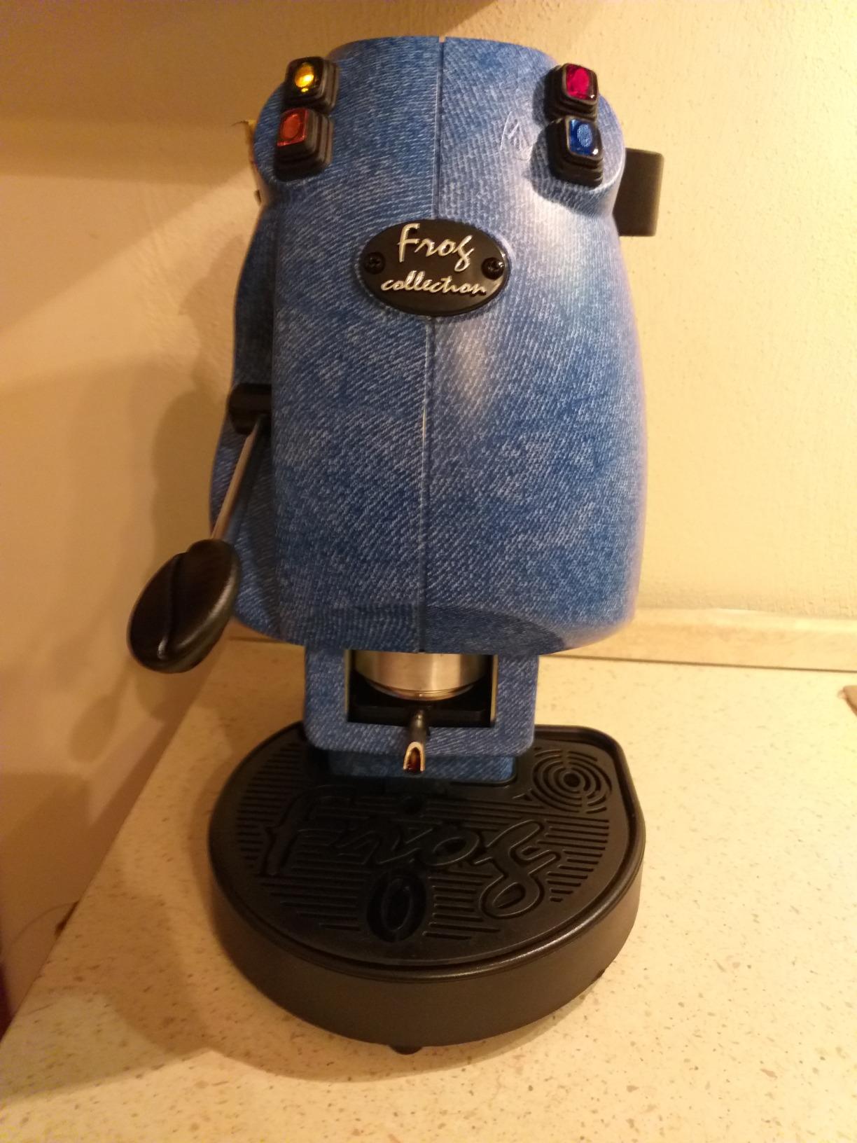 Didiesse Frog Macchina Caffè Cialde Blu Jeans