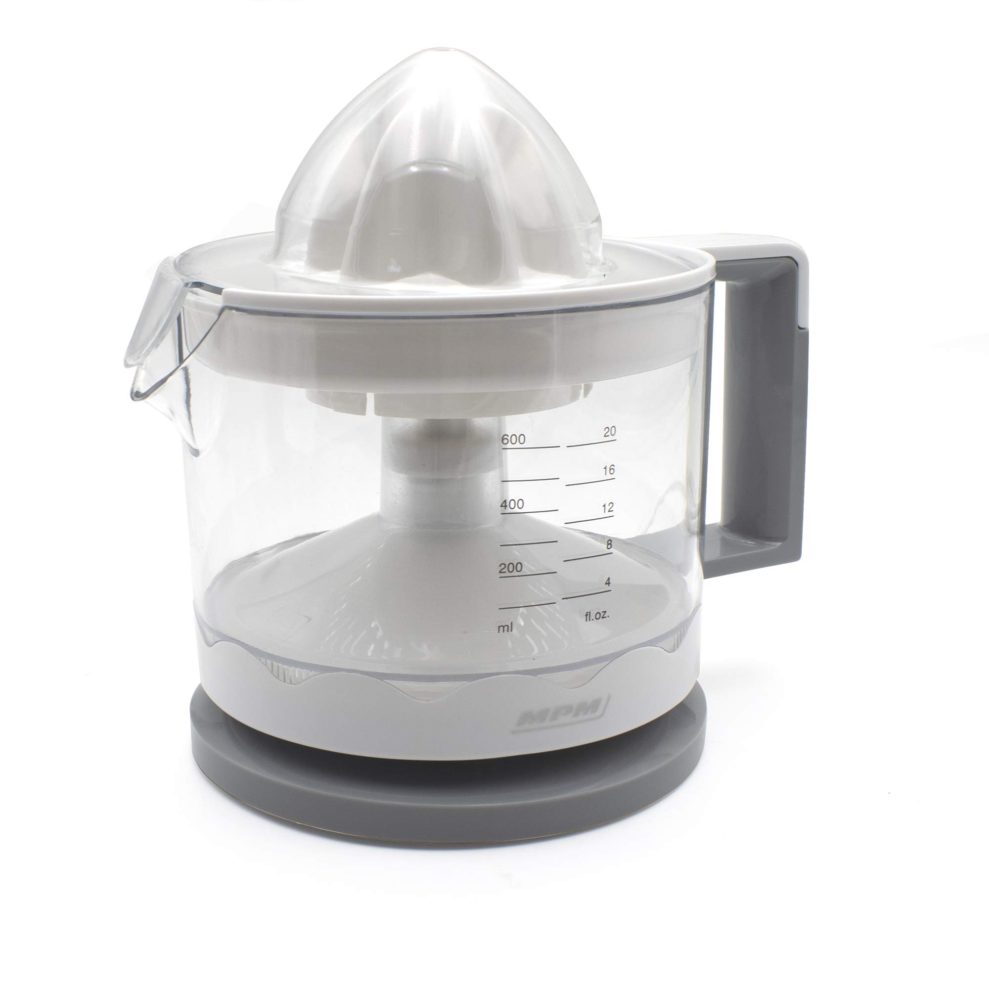 MPM MWC-02 Spremiagrumi Elettrico 600 ml Doppia Rotazione