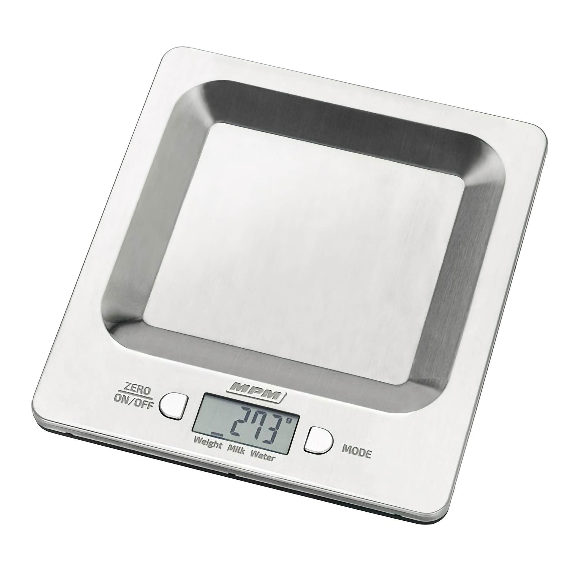MPM MWK-04M Bilancia Cucina Acciaio 5 kg Inox