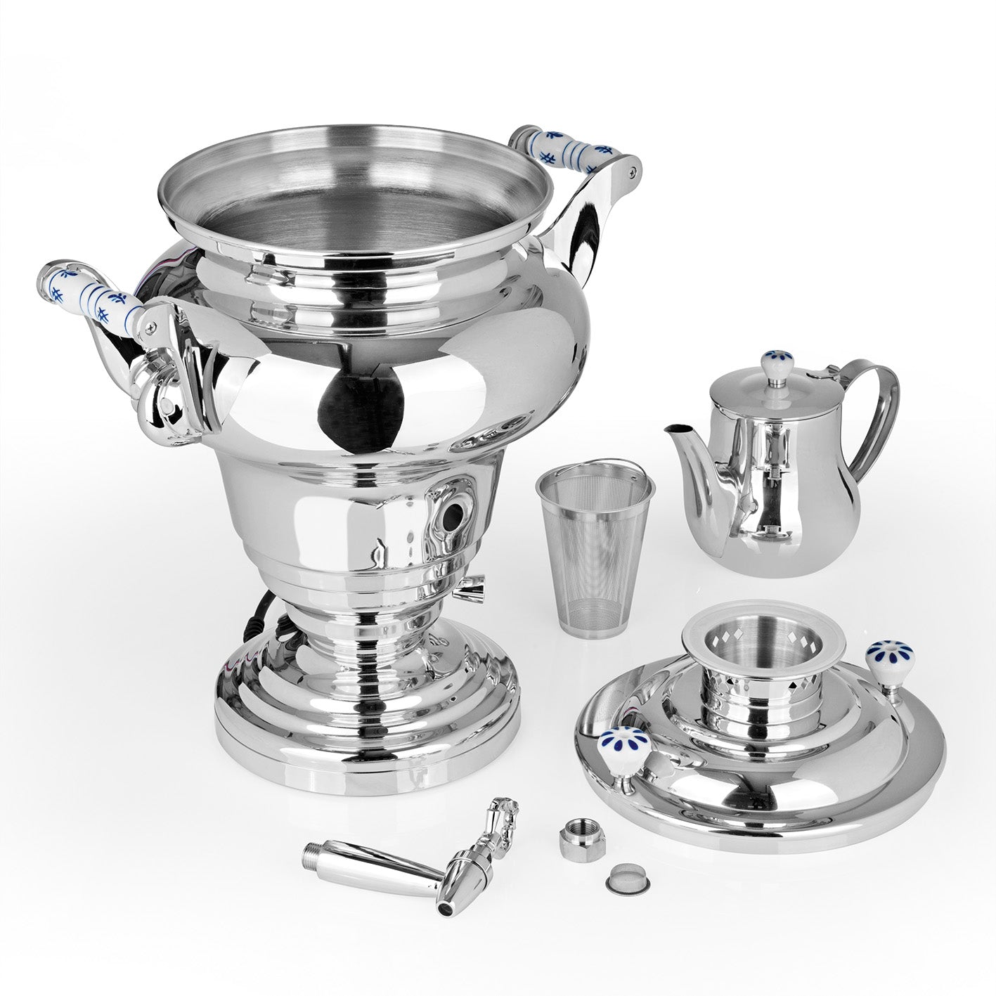 Beem Royal samovar 15 L con teiera 2 L e rubinetto