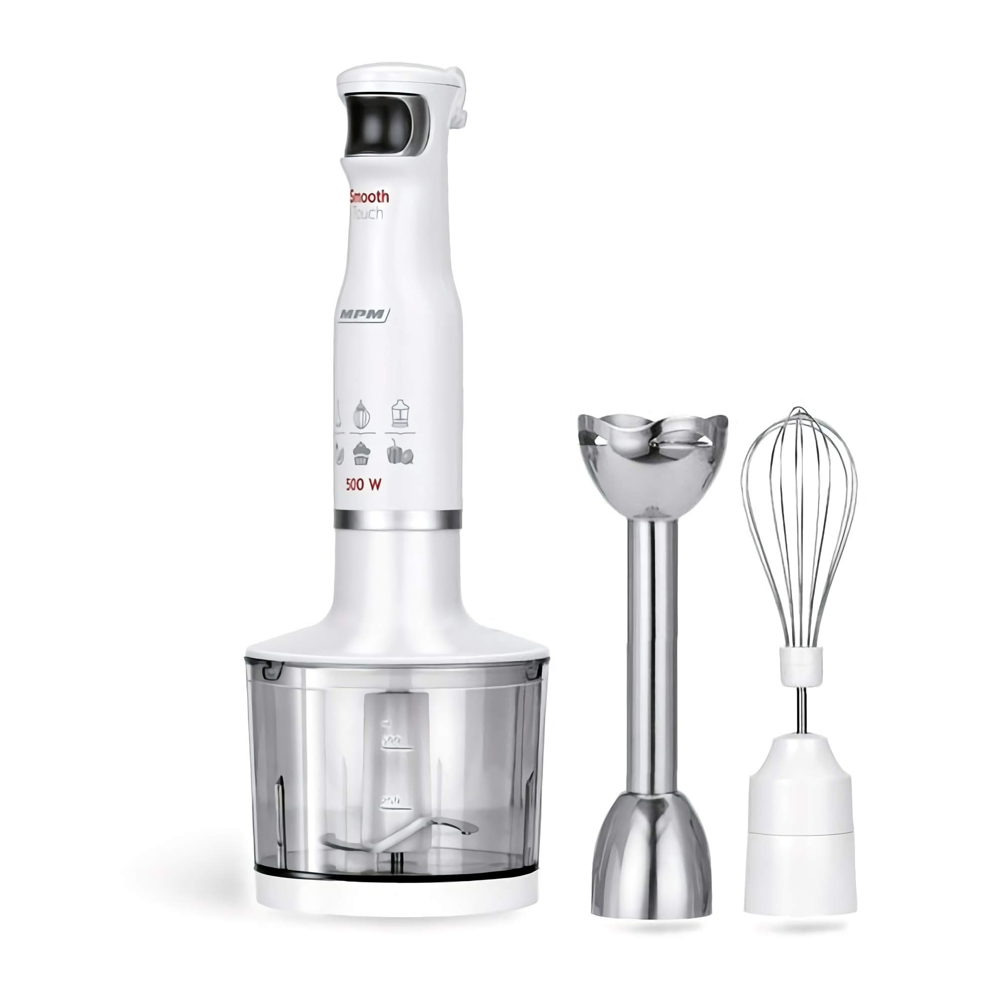 MPM MBL-28 frullatore immersione 3 in 1 500W