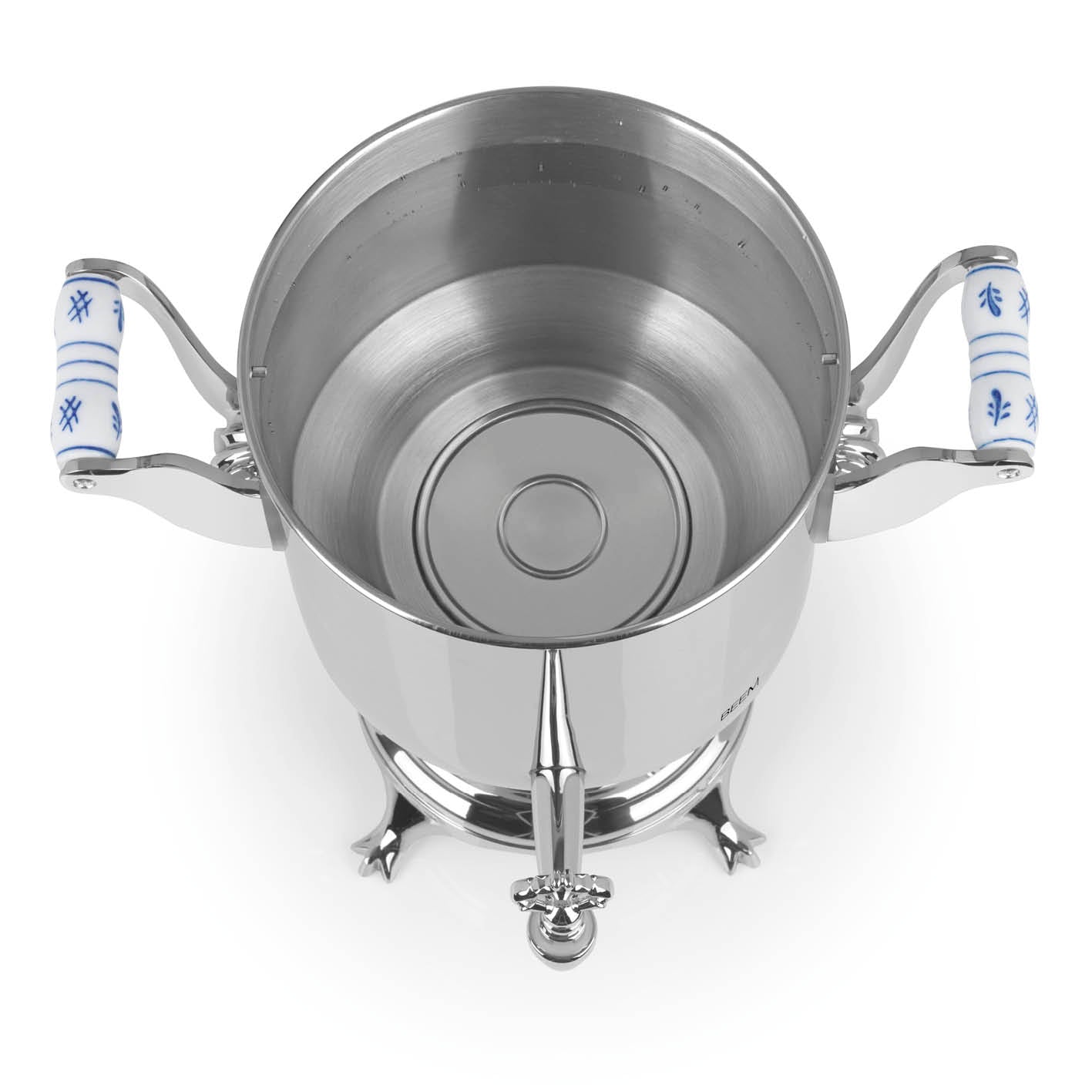Beem Romanov Samovar 5 L in Acciaio con Teiera 1,3 L