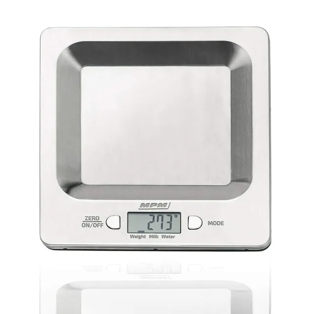 MPM MWK-04M Bilancia Cucina Acciaio 5 kg Inox