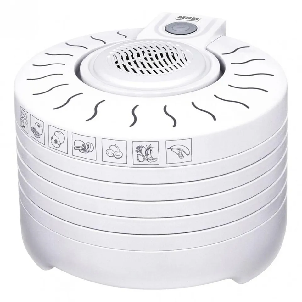 MPM MSG-01 Essiccatore Alimentare 5 Vassoi 250W Bianco