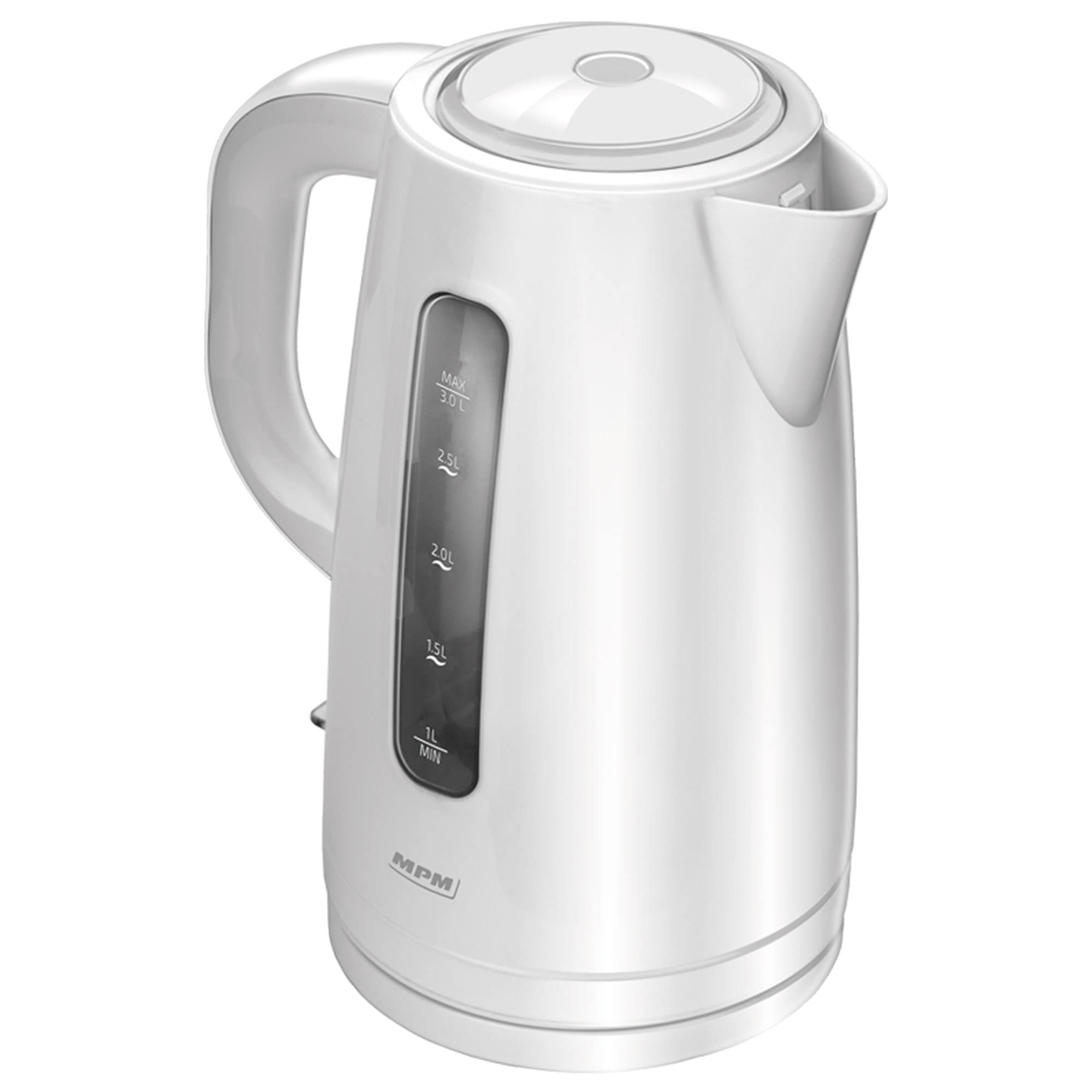 MPM MCZ-101 Bollitore Elettrico 3 L Bianco 2200W