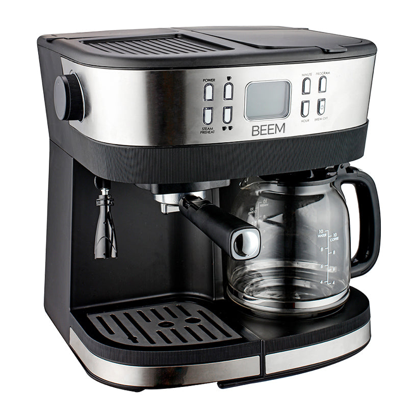 Beem Fresh-Aroma 2 in 1 macchina caffè espresso filtro
