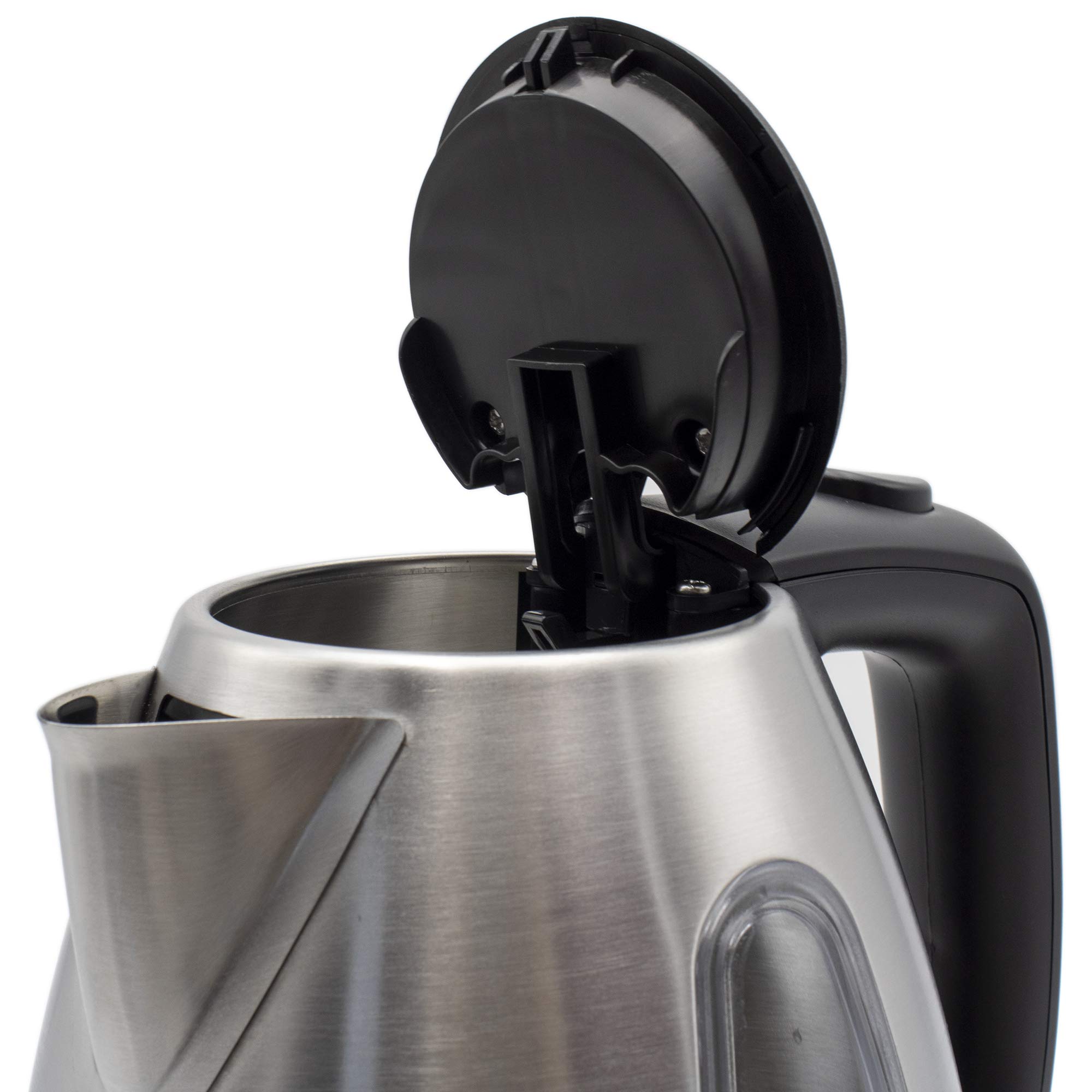 MPM MCZ-70M bollitore elettrico 1,7 L 2200 W acciaio nero