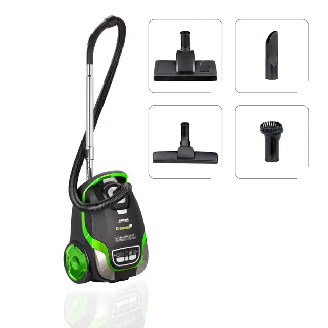 MPM MOD-32 Aspirapolvere con Sacco 4,5L 600W HEPA 13