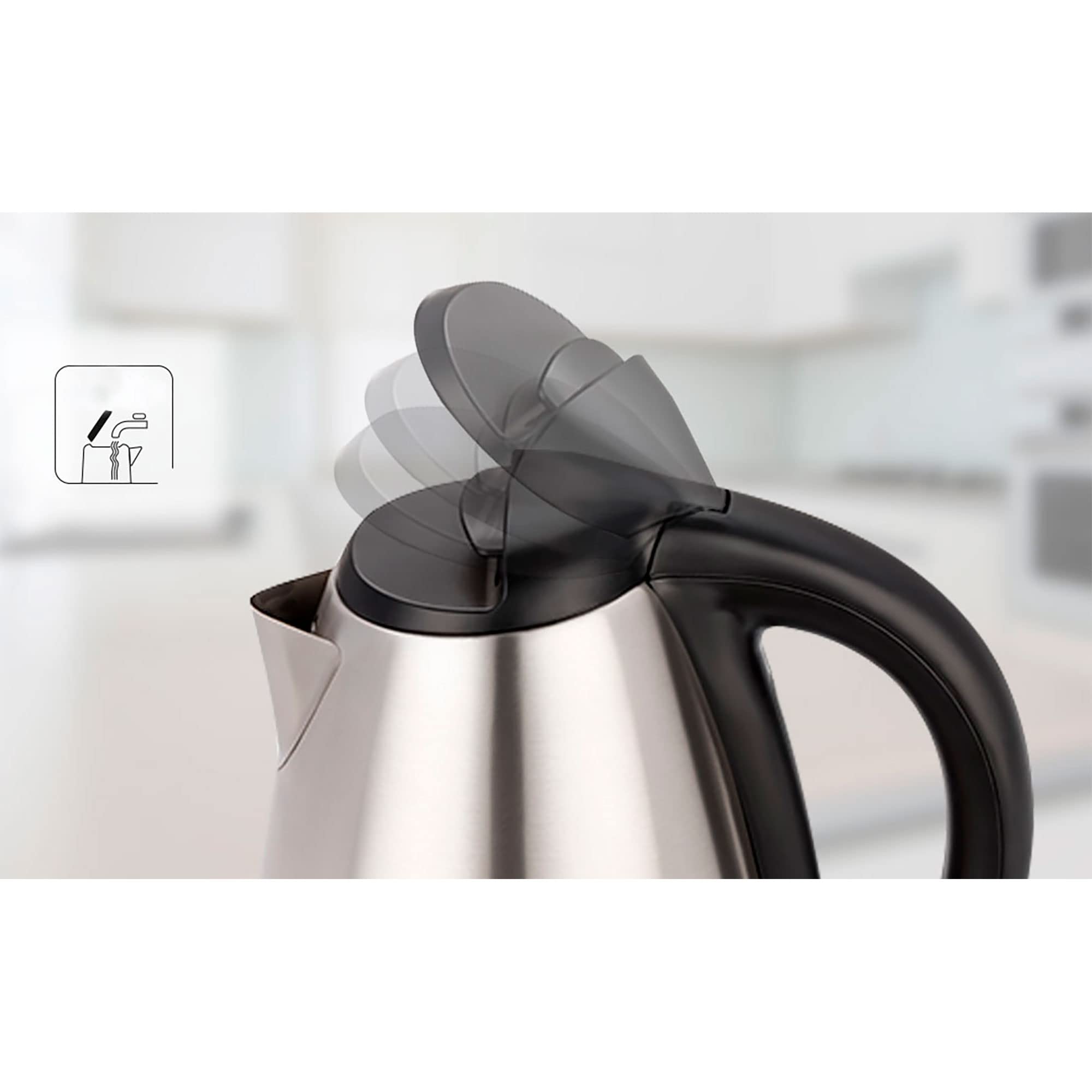 MPM MCZ-103M Bollitore elettrico 1,7 L inox