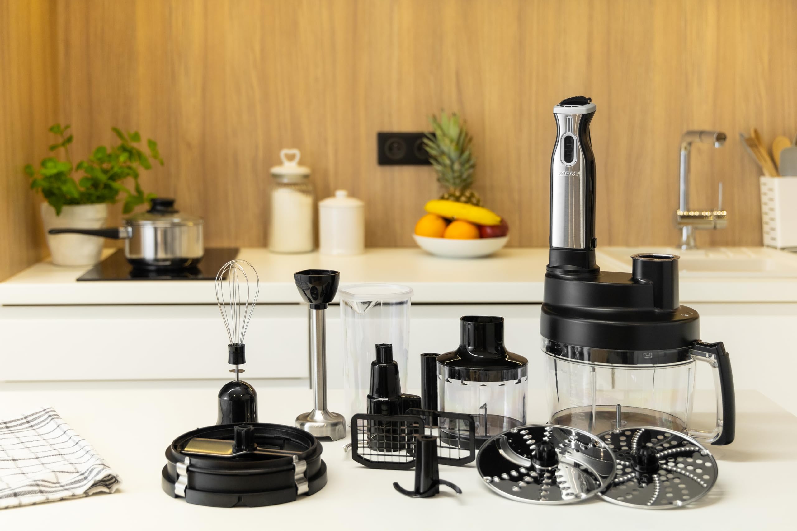 MPM MRK-17 Robot Cucina Multifunzione 800W Ciotola 2 L