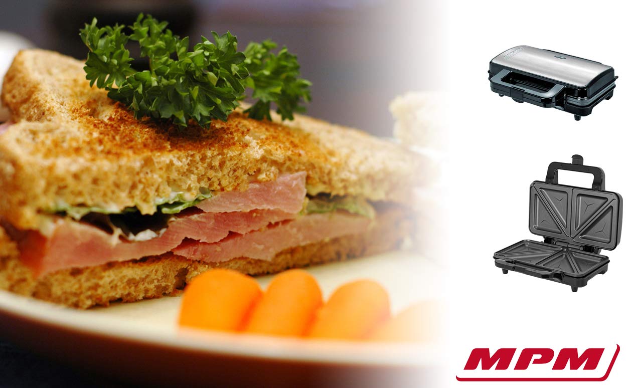 MPM MOP-20M tostiera 2 sandwich acciaio inox 900W